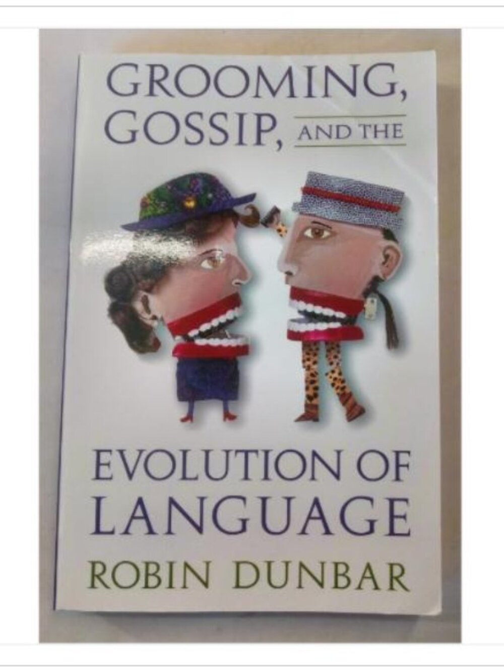 Grooming Gossip Evolution Language 1996 PB